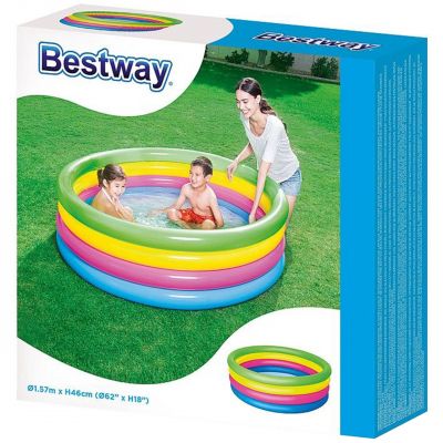 6. Basen dmuchany Bestway 4 Ringi 3422 51117
