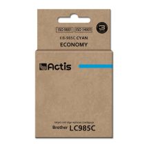 Actis KB-985C Tusz (zamiennik Brother LC985C; Standard; 19,5 ml; niebieski)