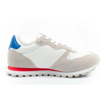 4. Lee Cooper buty sportowe damskie sneakersy lekkie wygodne modne białe