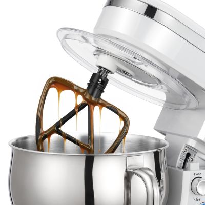 20. ELDOM ROBOT PLANETARNY WRK1300 DULCE, 1300W, 5L , TRY KOŃCÓWKI DO UBUJANIA, MISZANIA, UGNIATANIW, WYJMOWANA METALOWA MISA
