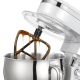 20. ELDOM ROBOT PLANETARNY WRK1300 DULCE, 1300W, 5L , TRY KOŃCÓWKI DO UBUJANIA, MISZANIA, UGNIATANIW, WYJMOWANA METALOWA MISA