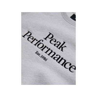 4. Bluza  Peak Performance M Original Crew szary