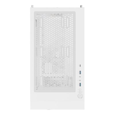 2. OBUDOWA GENESIS DIAXID 605 ARGB MIDI TOWER Z OKNEM USB-C BIAŁA