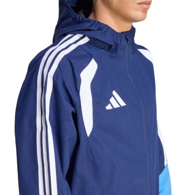 4. Kurtka męska adidas Tiro 26 Rain Jacket granatowa JY8963
