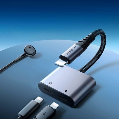 9. Adapter DAC 2w1 Joyroom SY-L02 Lightning do 2x Lightning - czarny