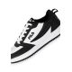 3. Fila Rega buty sportowe męskie sneakersy modne wygodne wytrzymałe czarno-białe