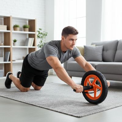 27. Wałek, kółko Body Sculpture Fitness Power BB 712