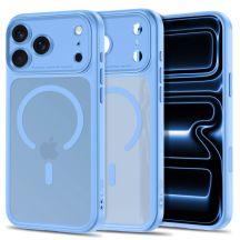 Etui Tech-Protect MagPeak MagSafe CC na iPhone 18 Pro / 17 Pro - jasnoniebieskie matowe