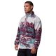 2. Columbia Helvetia II Printed Half Snap Fleece 2098461624 Bordowe L