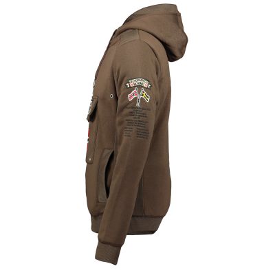 2. Bluza Geographical Norway Gymclass DB 054 M WW2487H/GN-Brown