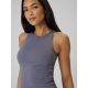 4. Koszulka bez rękawów slim gładka damska 4F 4FRSS26TSLEF319-24S