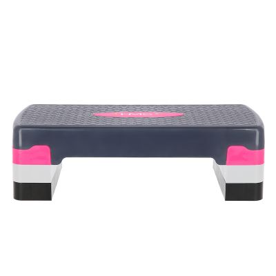 7. Step do aerobiku HMS model AS002 w kolorze różowym/szarym