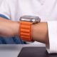 7. Pasek Tech-Protect Nylon Pro na Apple Watch 44 / 45 / 46 / 49 mm - pomarańczowy