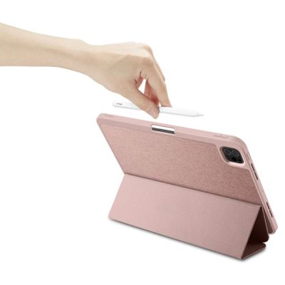 12. Etui Spigen Urban Fit na iPad Pro 11" 5 / 6 / 2024-2025 - różowe