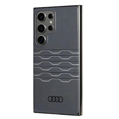 3. Etui Audi IML Geometric Pattern Case na Samsung Galaxy S24 Ultra - czarne