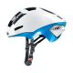 2. Kask rowerowy damski/męski Uvex EDAero sportowy biały/niebieski (41/0/963/02)