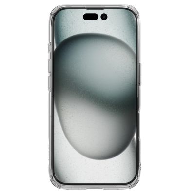 4. Etui Nillkin Nature Pro Case na iPhone 16 - przezroczysto-białe