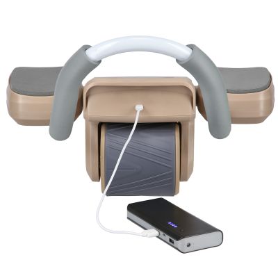 14. Automatyczne koło do ćwiczeń mięśni brzucha KA08 z wyświetlaczem LCD i ładowaniem HMS