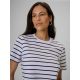4. T-shirt relaxed z nadrukiem damski 4F 4FRSS26TTSHF4023-10S