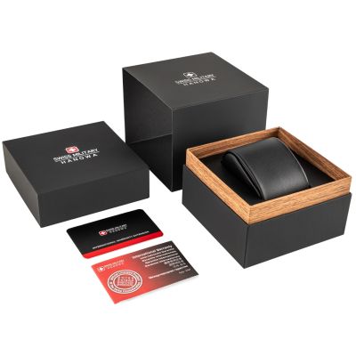 8. Zegarek Męski SWISS MILITARY HANOWA Afterburn GMT SMWGB0003201 + BOX