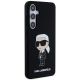 4. Etui Karl Lagerfeld Silicone Ikonik na Samsung Galaxy S24 - czarne