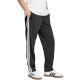 4. Spodnie męskie adidas 3-Stripes Tricot Regular-Fit Open Hem czarne JI8802