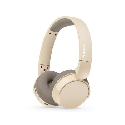 Philips TAH3209BG/00 słuchawki/zestaw słuchawkowy Bezprzewodowy Opaska na głowę Połączenia/muzyka Bluetooth Beżowy