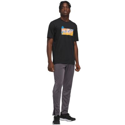 6. Koszulka męska adidas Summer Sunset Graphic czarna KC9243