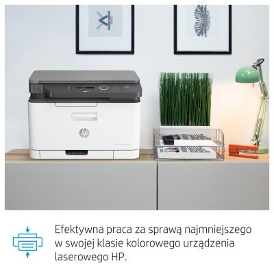 16. Urządzenie wielofunkcyjne HP Color Laser MFP 178nw 4ZB96A (laserowe, laserowe kolor; A4; Skaner płaski)
