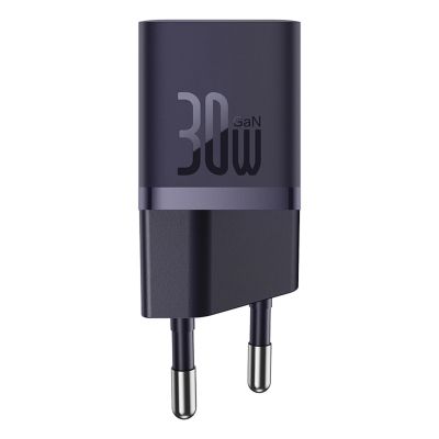 2. Ładowarka sieciowa Baseus GaN5 30W USB-C EU - fioletowa