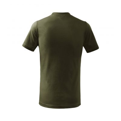 3. Koszulka Malfini Basic Jr MLI-13869 military