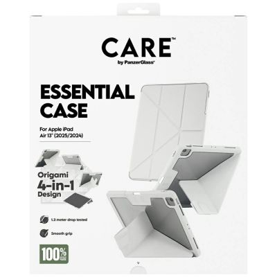 5. Etui Care by PanzerGlass Y fold do iPad Air 13" 2024 / 2025 - jasnoszare