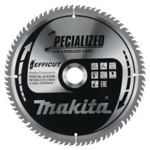T.C.T. tarcza Makita B-67240 260X2.15X30mm 10° T80 EFFICUT