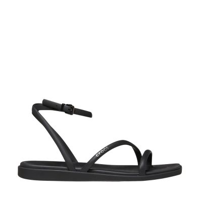 Sandały damskie Crocs Miami Ankle Strap czarne 212256 001