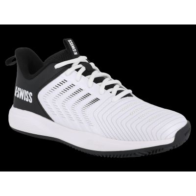 2. Sneakersy K-swiss ULTRASHOT LIGHT CLAY WHIT/BLACK-M (04742-102-M)
