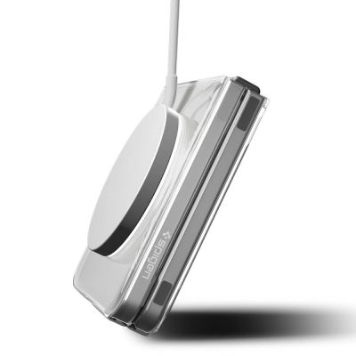 10. Etui Spigen AirSkin Mag MagSafe na Samsung Galaxy Z Flip 7 - przeroczysto-białe