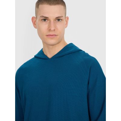 4. Bluza dresowa nierozpinana z kapturem męska 4F 4FWSS25TSWSM1558-46S