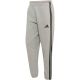 2. Spodnie męskie adidas Essentials 3-Stripes Fleece Tapered Cuffed szare KY4127