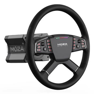 2. Moza Racing TSW Truck Wheel Czarny Kierownica PC