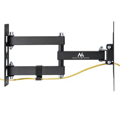 7. MACLEAN UCHWYT DO TV LUB MONITORA, UNIWERSALNY, MAX VESA 200X200, 23-43", 30KG, CZARNY MC-700N