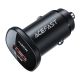 12. Acefast ładowarka samochodowa 38W USB Typ C / USB, PPS, Power Delivery, Quick Charge 3.0, AFC, FCP czarny (B1 black)
