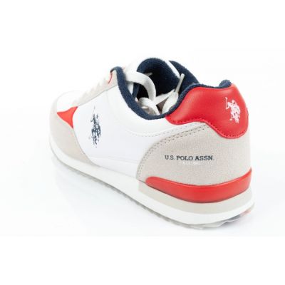 16. Buty sportowe U.S. Polo ASSN. M UP21M48062-WHI-RED01