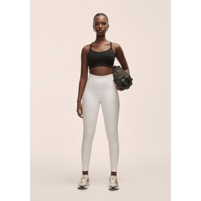Legginsy damskie Casall Grace High Waist Tights biały - M