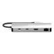 3. Port Designs 900164 stacja dokująca Przewodowa USB 3.2 Gen 1 (3.1 Gen 1) Type-C Stal nierdzewna