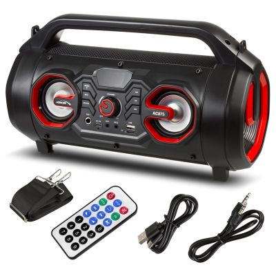 3. Głośnik przenośny bazooka Audiocore, bluetooth 5.0, radio FM, karta micro, SDIPX4, 2000mAh, AC875
