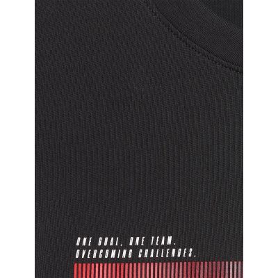 8. T-shirt regular z nadrukiem męski 4F 4FRAW25TTSHM3224-20S