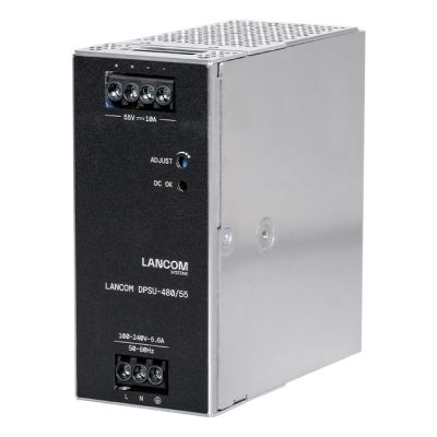 2. LANCOM DPSU-480/55 moduł zasilaczy 480 W TS35 DIN Czarny, Stal