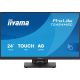 2. monitor dotykowy iiyama ProLite 24" IPS z technologią InCell PCAP (10pkt), z powłoką antyrefleksyjną oraz elastyczną podstawą