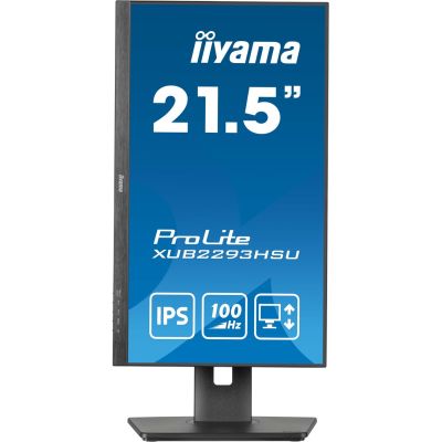 3. Iiyama Display 22 XUB2293HSU-B7 IPS - Płaski Ekran - 54.6 cm