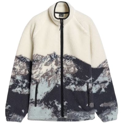 3. Bluza polarowa 4F U351 multikolor allover 4FWAW25TFLEU351 90A